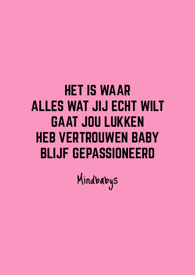 Het is waar