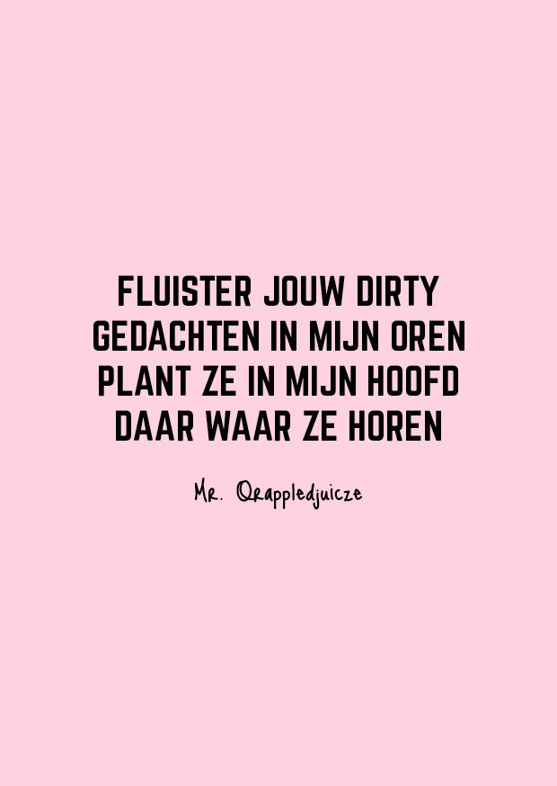 jouw dirty gedachten