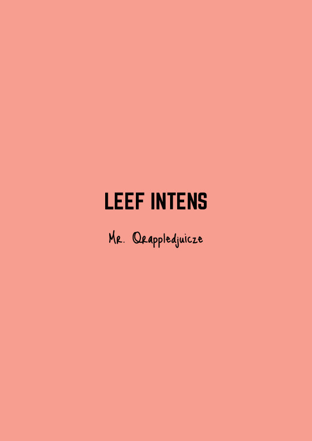 Leef intens